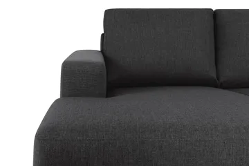 Crazy 5-sits Högervänd U-formad X-Large Soffa med Divan och Schäslong i Tyg - Antracit - Products - Möbler - Soffa - U-soffa