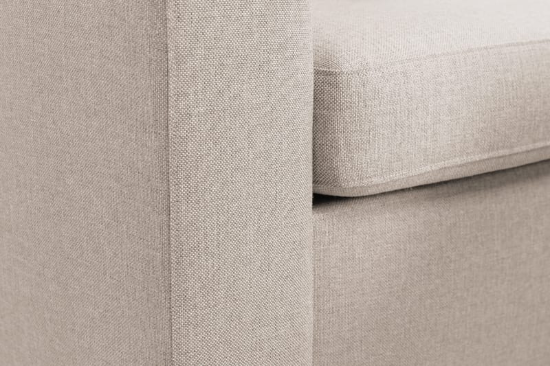Crazy 5-sits Högervänd U-formad X-Large Soffa med Divan och Schäslong i Tyg - Beige - Products - Möbler - Soffa - U-soffa