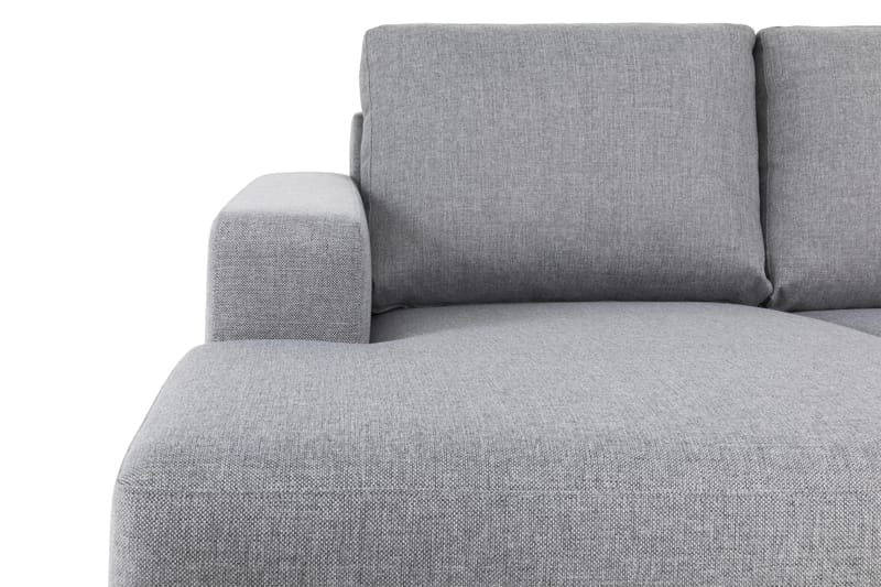Crazy 5-sits Högervänd U-formad X-Large Soffa med Divan och Schäslong i Tyg - Grå - Products - Möbler - Soffa - U-soffa