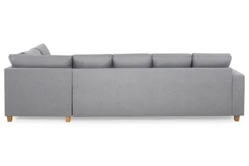 Crazy 5-sits Högervänd U-formad X-Large Soffa med Divan och Schäslong i Tyg - Grå - Products - Möbler - Soffa - U-soffa