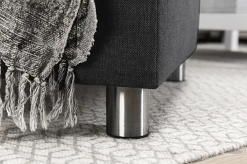 Crazy 5-sits Högervänd U-formad X-Large Soffa med Divan och Schäslong i Tyg - Mörkgrå - Products - Möbler - Soffa - U-soffa