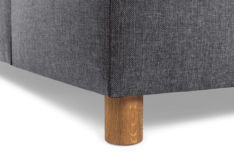Crazy 5-sits U-formad Soffa med dubbelschäslong i Tyg - Mörkgrå - Products - Möbler - Soffa - U-soffa