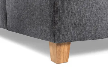 Crazy 5-sits U-formad Soffa med dubbelschäslong i Tyg - Mörkgrå - Products - Möbler - Soffa - U-soffa