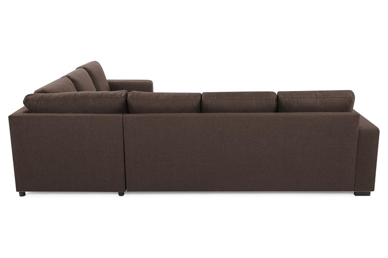 Crazy 5-sits Vändbar L-formad Large Hörnsoffa i Tyg - Brun - Products - Möbler - Soffa - Hörnsoffa