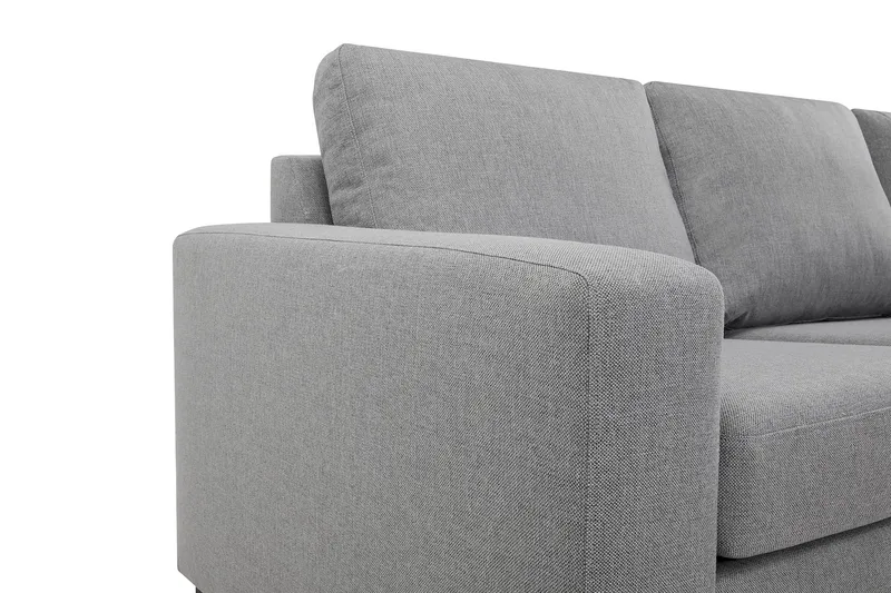 Crazy 5-sits Vändbar L-formad Large Hörnsoffa i Tyg - Grå - Products - Möbler - Soffa - Hörnsoffa