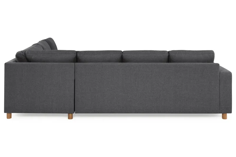 Crazy 5-sits Vändbar L-formad Large Hörnsoffa i Tyg - Mörkgrå - Products - Möbler - Soffa - Hörnsoffa