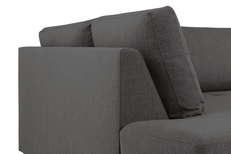 Crazy 5-sits Vänstervänd U-formad Soffa med Divan och Schäslong i Tyg - Mörkgrå - Products - Möbler - Soffa - U-soffa