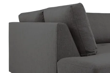 Crazy 5-sits Vänstervänd U-formad Soffa med Divan och Schäslong i Tyg - Mörkgrå - Products - Möbler - Soffa - U-soffa