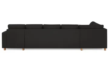 Crazy 5-sits Vänstervänd U-formad X-Large Soffa med Divan och Schäslong i Tyg - Antracit - Products - Möbler - Soffa - U-soffa