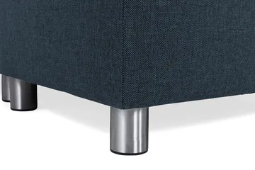 Crazy 5-sits Vänstervänd U-formad X-Large Soffa med Divan och Schäslong i Tyg - Blå - Products - Möbler - Soffa - U-soffa