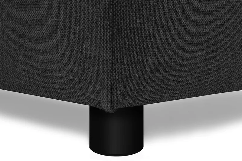 Crazy 6-sits Högervänd U-formad XX-Large Soffa med Divan och Schäslong i Tyg - Antracit - Products - Möbler - Soffa - U-soffa