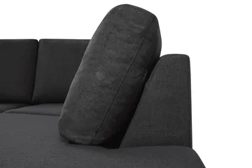Crazy 6-sits Högervänd U-formad XX-Large Soffa med Divan och Schäslong i Tyg - Antracit - Products - Möbler - Soffa - U-soffa