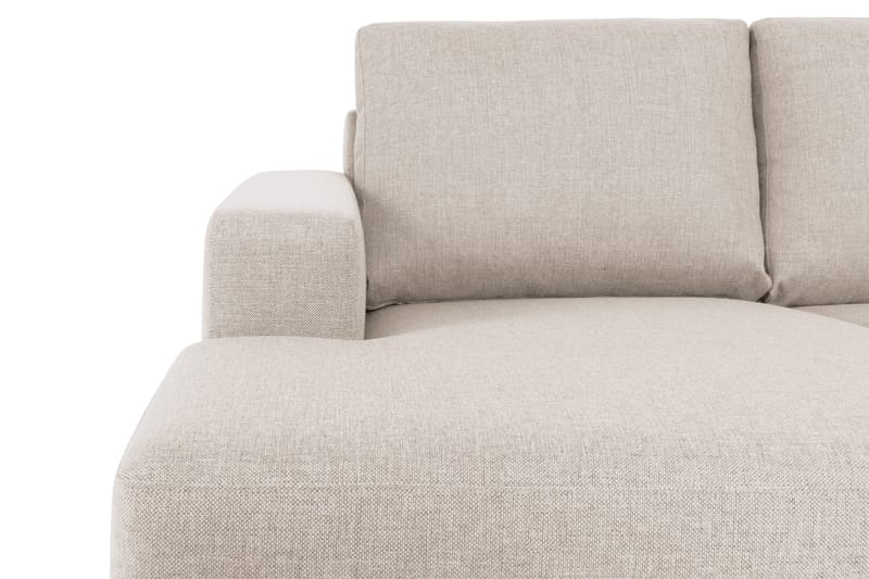 Crazy 6-sits Högervänd U-formad XX-Large Soffa med Divan och Schäslong i Tyg - Beige - Products - Möbler - Soffa - U-soffa