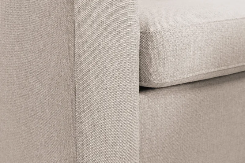 Crazy 6-sits Högervänd U-formad XX-Large Soffa med Divan och Schäslong i Tyg - Beige - Products - Möbler - Soffa - U-soffa