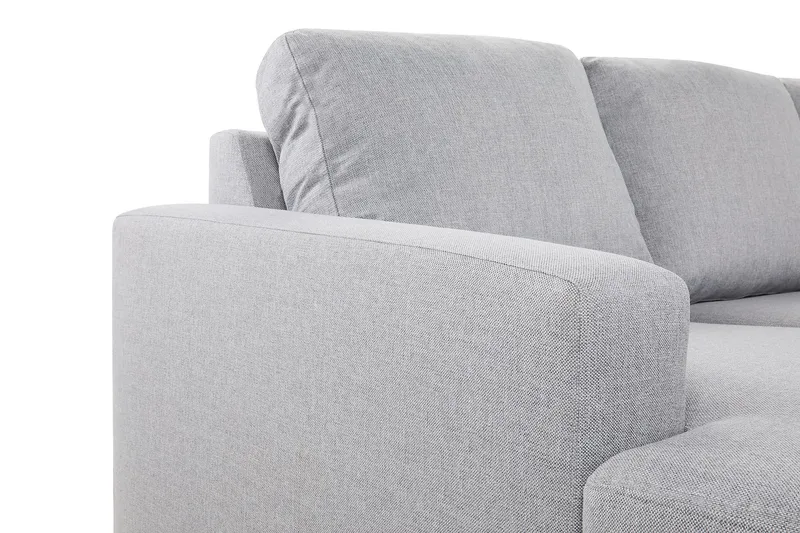 Crazy 6-sits Högervänd U-formad XX-Large Soffa med Divan och Schäslong i Tyg - Grå - Products - Möbler - Soffa - U-soffa
