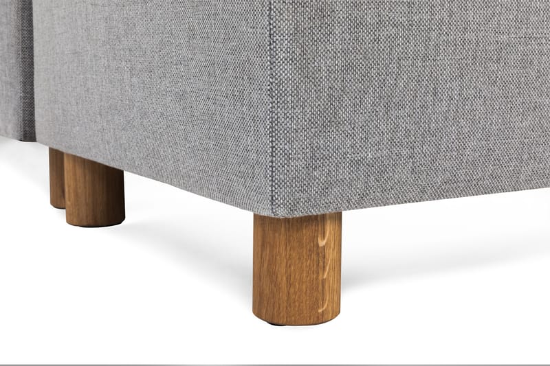 Crazy 6-sits Högervänd U-formad XX-Large Soffa med Divan och Schäslong i Tyg - Grå - Products - Möbler - Soffa - U-soffa