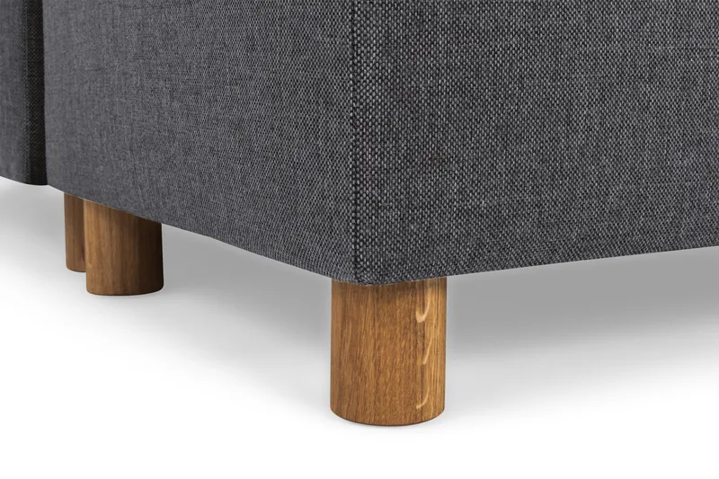 Crazy 6-sits Högervänd U-formad XX-Large Soffa med Divan och Schäslong i Tyg - Mörkgrå - Products - Möbler - Soffa - U-soffa