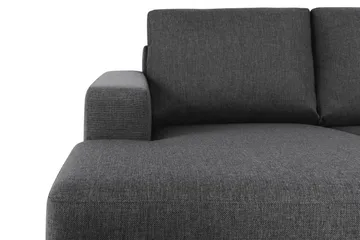 Crazy 6-sits Högervänd U-formad XX-Large Soffa med Divan och Schäslong i Tyg - Mörkgrå - Products - Möbler - Soffa - U-soffa