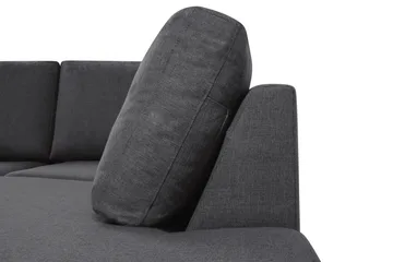 Crazy 6-sits Högervänd U-formad XX-Large Soffa med Divan och Schäslong i Tyg - Mörkgrå - Products - Möbler - Soffa - U-soffa