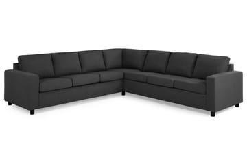 Crazy 6-sits Vändbar L-formad X-Large Hörnsoffa i Tyg - Antracit - Products - Möbler - Soffa - Hörnsoffa