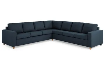 Crazy 6-sits Vändbar L-formad X-Large Hörnsoffa i Tyg - Blå - Products - Möbler - Soffa - Hörnsoffa