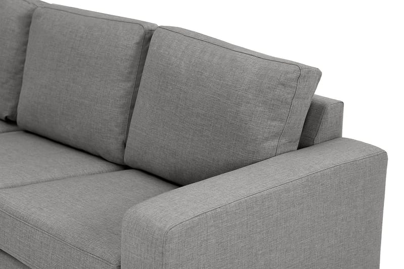 Crazy 6-sits Vändbar L-formad X-Large Hörnsoffa i Tyg - Grå - Products - Möbler - Soffa - Hörnsoffa