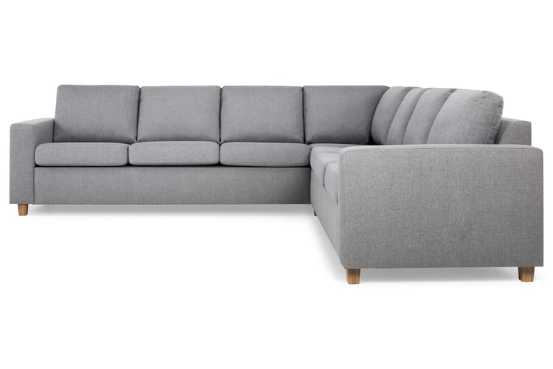 Crazy 6-sits Vändbar L-formad X-Large Hörnsoffa i Tyg - Grå - Products - Möbler - Soffa - Hörnsoffa