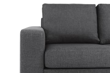 Crazy 6-sits Vändbar L-formad X-Large Hörnsoffa i Tyg - Mörkgrå - Products - Möbler - Soffa - Hörnsoffa