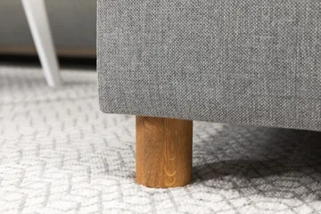 Crazy 6-sits Vänstervänd U-formad XX-Large Soffa med Divan och Schäslong i Tyg - Grå - Products - Möbler - Soffa - U-soffa