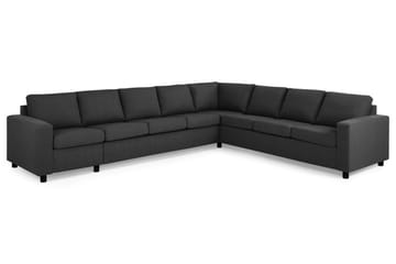Crazy 7-sits Vändbar L-formad XX-Large Hörnsoffa i Tyg - Antracit - Products - Möbler - Soffa - Hörnsoffa
