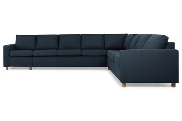 Crazy 7-sits Vändbar L-formad XX-Large Hörnsoffa i Tyg - Blå - Products - Möbler - Soffa - Hörnsoffa