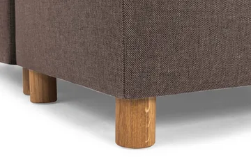 Crazy 7-sits Vändbar L-formad XX-Large Hörnsoffa i Tyg - Brun - Products - Möbler - Soffa - Hörnsoffa
