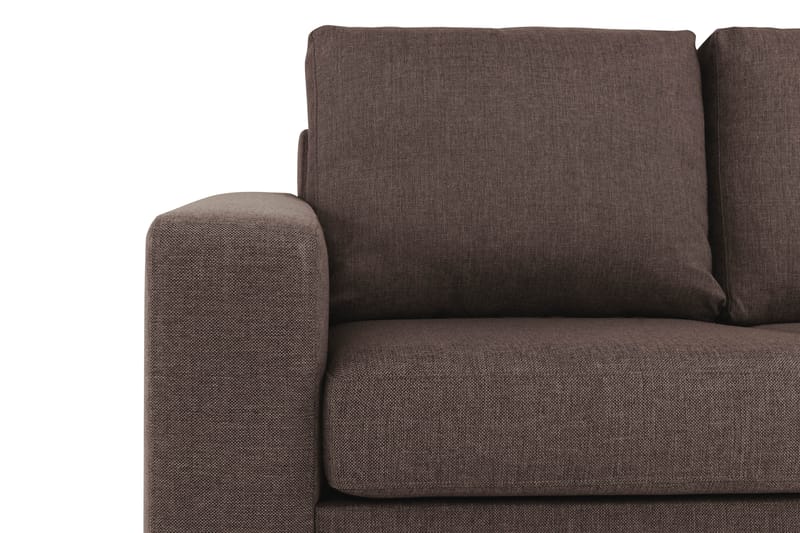 Crazy 7-sits Vändbar L-formad XX-Large Hörnsoffa i Tyg - Brun - Products - Möbler - Soffa - Hörnsoffa