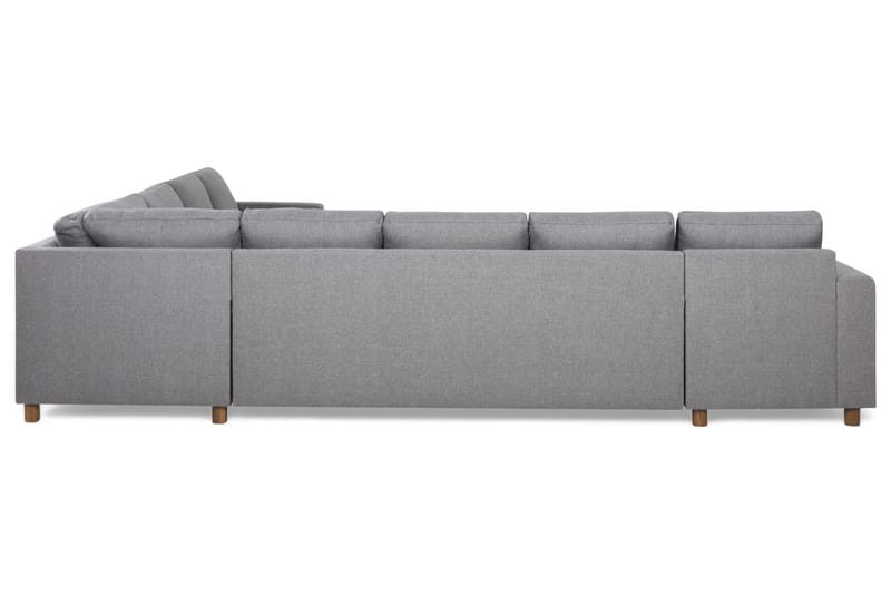 Crazy 7-sits Vändbar L-formad XX-Large Hörnsoffa i Tyg - Grå - Products - Möbler - Soffa - Hörnsoffa