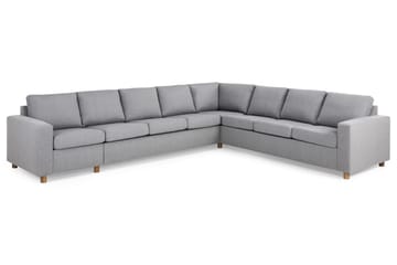 Crazy 7-sits Vändbar L-formad XX-Large Hörnsoffa i Tyg - Grå - Products - Möbler - Soffa - Hörnsoffa