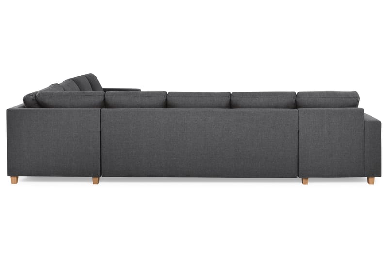 Crazy 7-sits Vändbar L-formad XX-Large Hörnsoffa i Tyg - Mörkgrå - Products - Möbler - Soffa - Hörnsoffa
