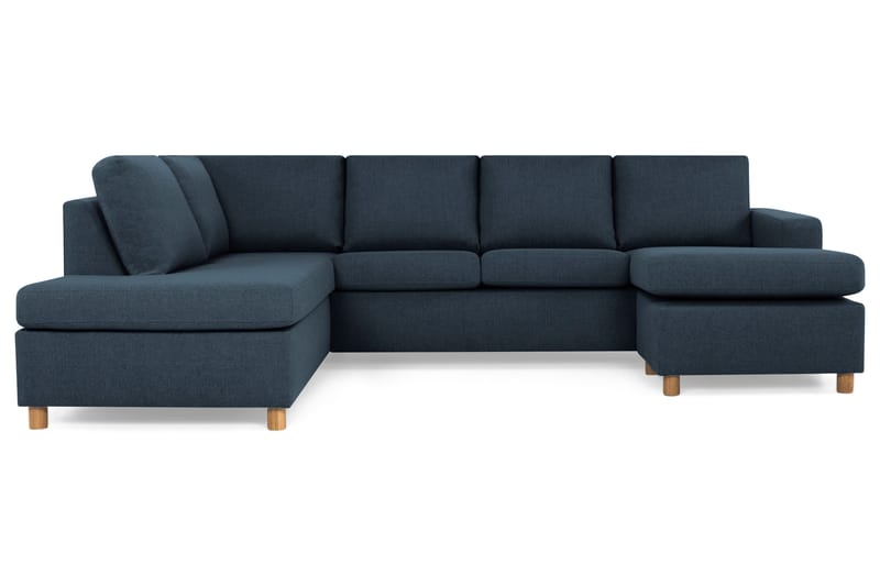 Crazy U-soffa Large Divan Höger - Mörkblå - Products - Möbler - Soffa - U-soffa