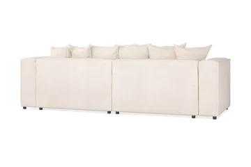 Cubo 4-sits Djup Modulsoffa i Tyg - Beige - Products - Möbler - Soffa - 4 sits soffa