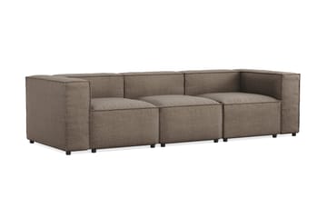 Cubo 4-sits Djup Modulsoffa i Tyg - Grå - Products - Möbler - Soffa - 3 sits soffa