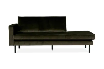 Lissbon Dagbädd Vänster - Grön - Products - Möbler - Soffa - Dagbädd - Dagbädd dubbelsäng