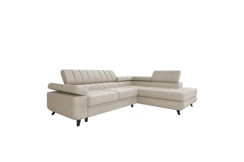Amshyttan Soffa med Schäslong 3-sits, Beige