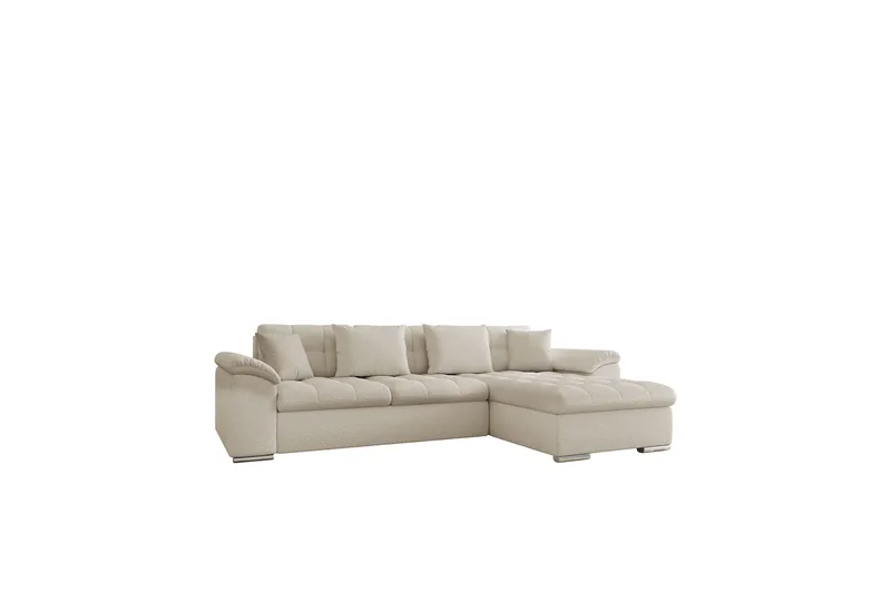 Camior Soffa med Divan 3-sits, Beige