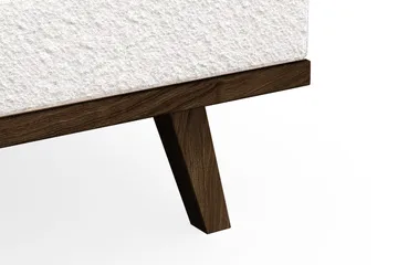 Copenhagen 4-sits Högervänd L-formad Divansoffa i Bouclé - Vit - Products - Möbler - Soffa - Divansoffa & schäslongsoffa - 4 sits soffa med divan