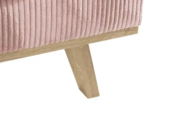 Copenhagen 4-sits Högervänd L-formad Divansoffa i Manchester - Rosa - Products - Möbler - Soffa - Divansoffa & schäslongsoffa - 4 sits soffa med divan