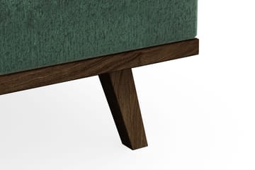 Copenhagen 4-sits Högervänd L-formad Schäslongsoffa i Sammet - Mörkgrön - Products - Möbler - Soffa - Divansoffa & schäslongsoffa - 4 sits soffa med divan