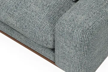 Copenhagen Premium 4-sits Vänstervänd L-formad Djup Divansoffa i Chenille - Grå/Blå - Products - Möbler - Soffa - Divansoffa & schäslongsoffa - 4 sits soffa med divan