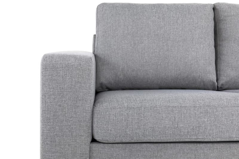 Crazy 3-sits Högervänd L-formad Schäslongsoffa i Tyg - Grå - Products - Möbler - Soffa - Divansoffa & schäslongsoffa - 2 sits soffa med divan