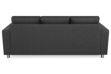Crazy 3-sits Vändbar L-formad Divansoffa i Tyg - Antracit - Products - Möbler - Soffa - Divansoffa & schäslongsoffa - 3 sits soffa med divan