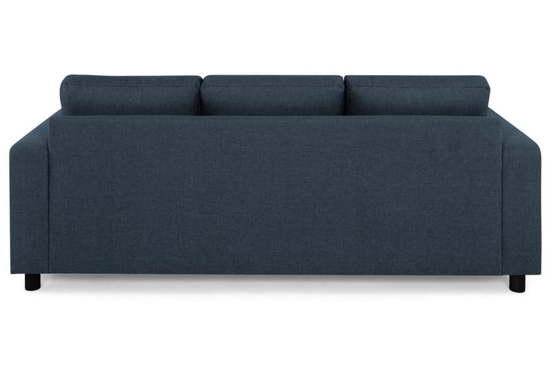 Crazy 3-sits Vändbar L-formad Divansoffa i Tyg - Blå - Products - Möbler - Soffa - Divansoffa & schäslongsoffa - 3 sits soffa med divan