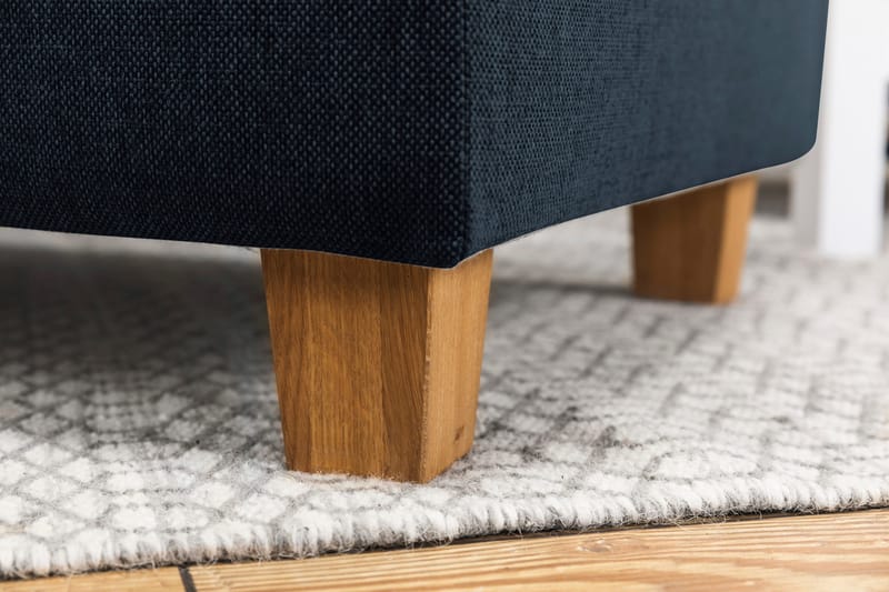 Crazy 3-sits Vändbar L-formad Divansoffa i Tyg - Blå - Products - Möbler - Soffa - Divansoffa & schäslongsoffa - 3 sits soffa med divan